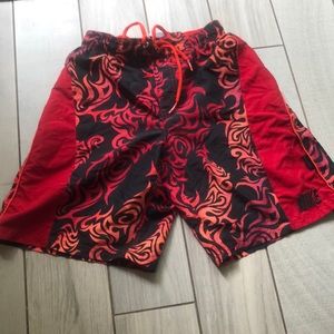 Nike Boys Medium swim trunks with drawstring
